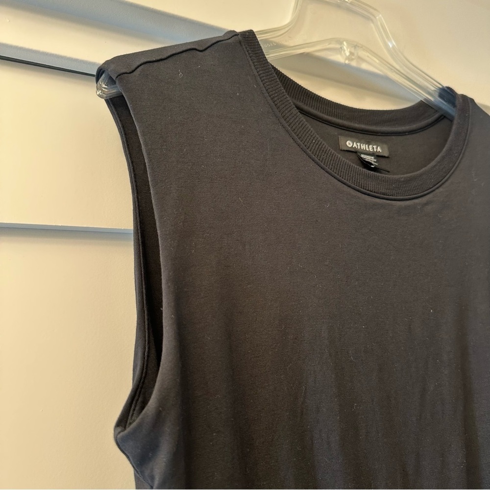 Athleta Santorini Cinch Dress in Black size Medium - Picture 12 of 14